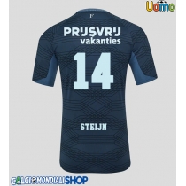 Maglie da calcio Feyenoord Sem Steijn #14 Seconda Maglia 2025-26 Manica Corta